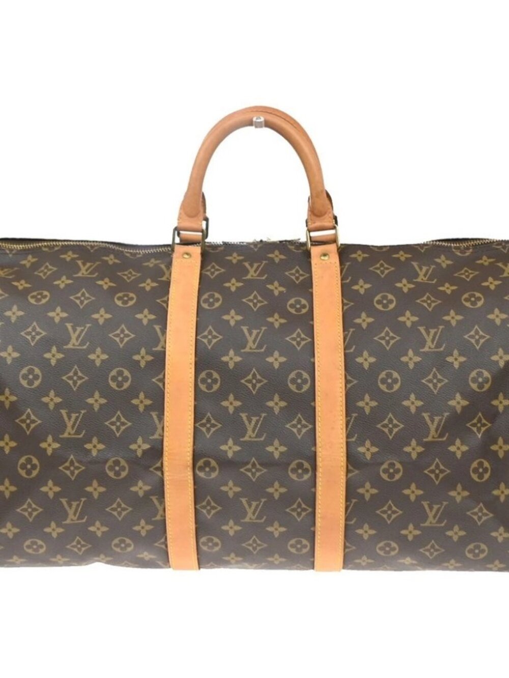 LOUIS VUITTON Keepall Bandouliere 55 2Way Hand Bag Monogram Brown